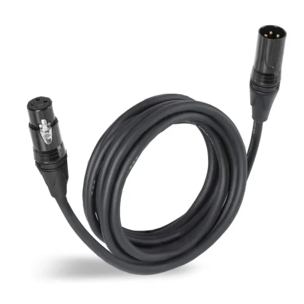 AMG Music Male to Female XLR Cable for Studio Amplifier Mixer DJ Stage Performance